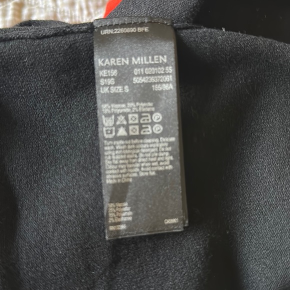 Karen Mullen Women’s Color-Block Striped Multi Color Knit Dress. - Picture 5 of 6